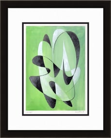 Mathis Original Gouache In Love Framed Swiss