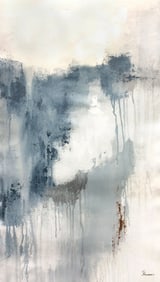 Gudrun Newman Original Painting Reflections 18 x 32 inches