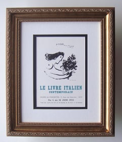 Marc Chagall Le Livre Italien Contemporain 1959 lithograph