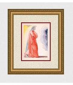 1960 Salvador Dali Paradise Authentic Woodcut