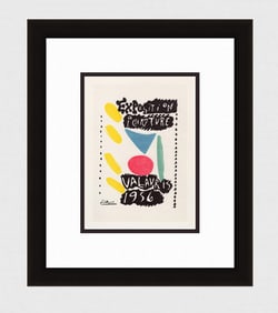 Pablo Exposition Peinture lithograph signed