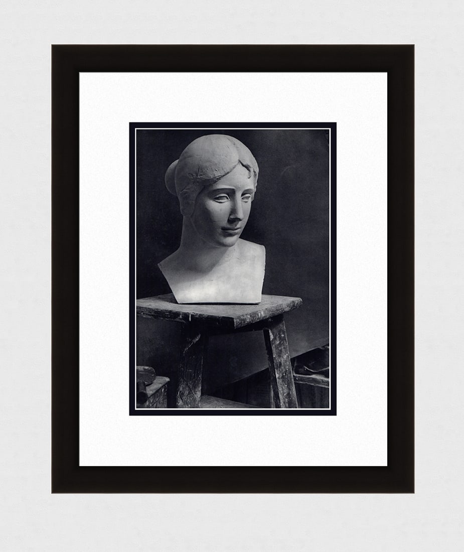 Brassai Aristide Maillol's Studio X 1930's photogravure: Brassai. (Hungarian-French, 1899-1984). Aristide Maillol's Studio X. Antique Photogravure. 1937-1940. Excellent. Teriade. Draeger Freres. Image size 8 1/4 x 12 1/2 inches. Approximately 18 x 22 inches