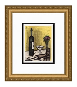 Bernard Buffet Bread and Wine 1967 lithograph