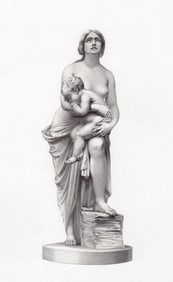 Henry Weekes The Suppliant 1853 engraving