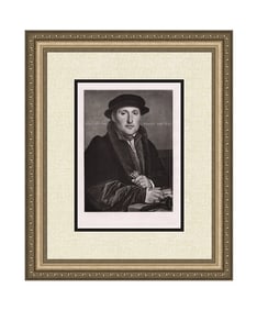 Hans Holbein the Younger Portrait of a Young Man 1892 print