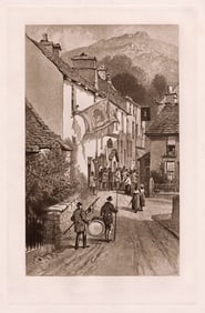 William Hull Ambleside 1887 print
