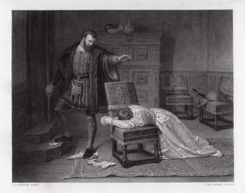 John Dawson Watson The Parting 1876 engraving