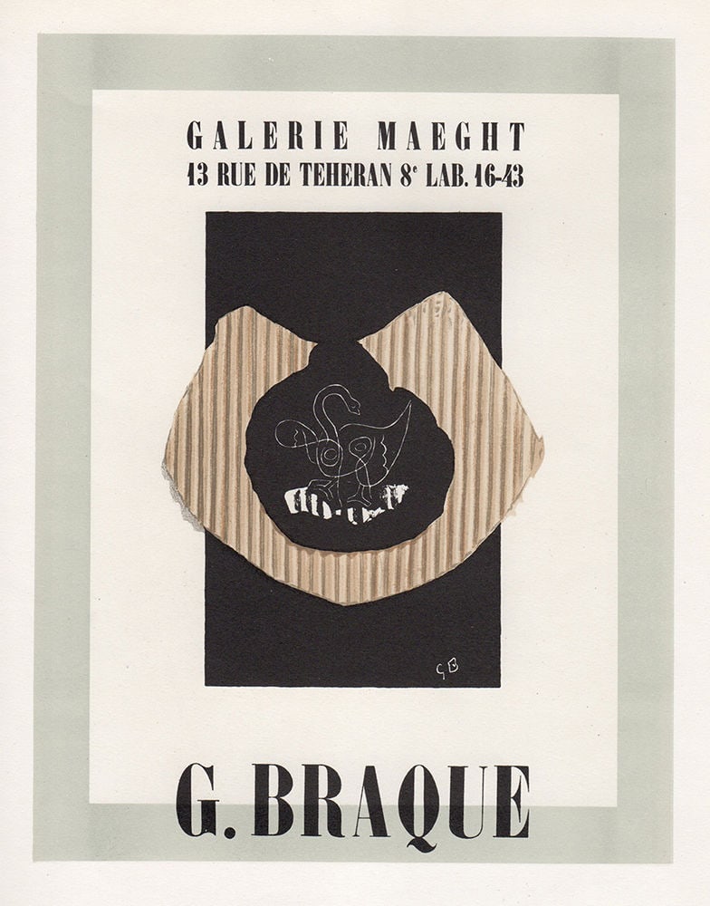 Georges Braque lithograph signed - 2