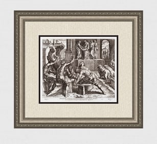 Raphael 1649 Engraving Vatican Solomon's Temple