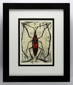 Bernard Buffet Nete 1967 lithograph