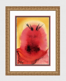 Dali 1967 Original Lithograph Moses Descends Sinai Framed