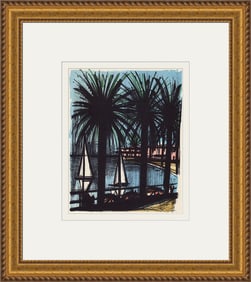 Bernard Buffet Cannes 1967 lithograph