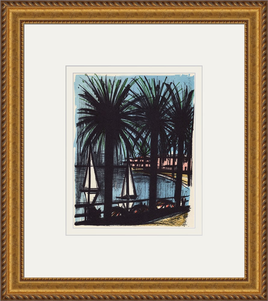 Bernard Buffet Cannes 1967 lithograph (1 of 2)