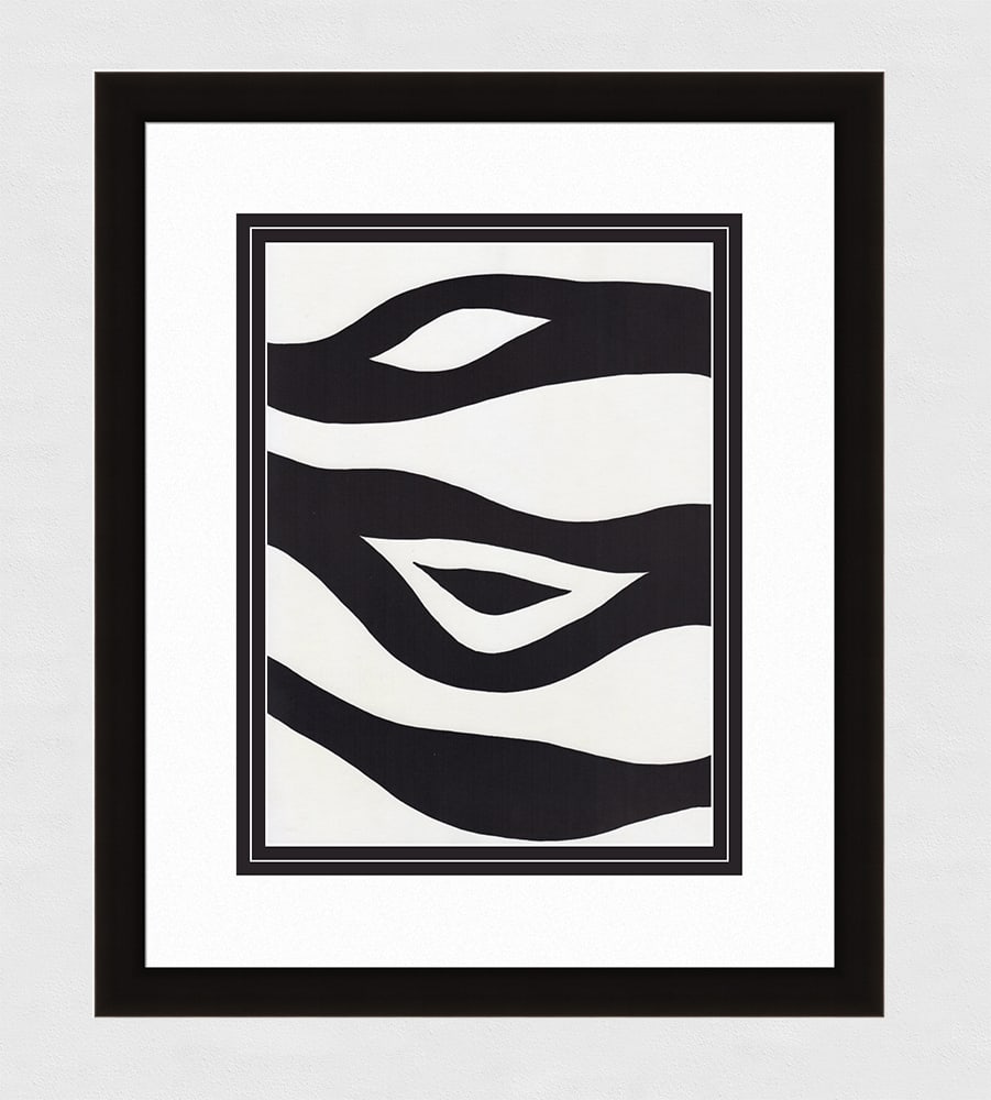 Alexander Calder Framed Abstract totems Original Lithograph (1 of 2)