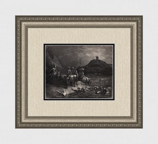 Gustave Dore Centaurs (Dante's Divine Comedy Enferno) c. 1880 Woodcut