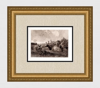 Aelbert Cuyp Milking Time, Dort (A Distant View of Dordrecht, with a Milkmaid and Four Cows, and