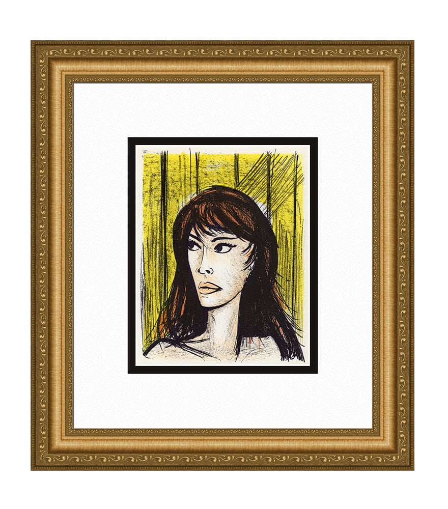 Bernard Buffet Rita 1967 lithograph (1 of 3)