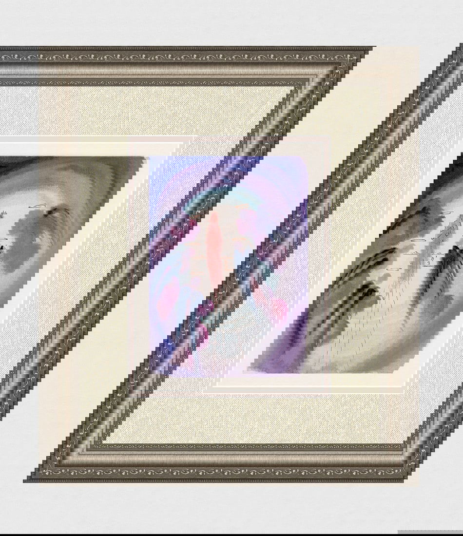 1960 Salvador Dali Joy Blessed Authentic Woodcut (1 of 3)