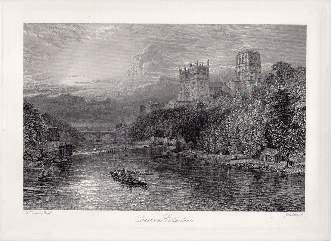 Henry Dawson Durham 1883 engraving (1 of 2)
