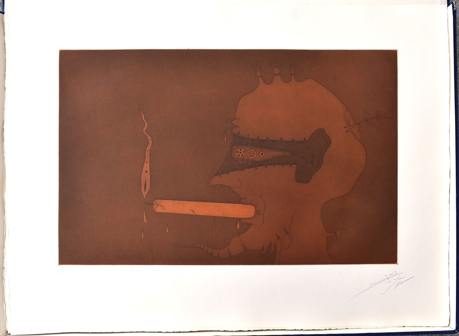 Joan Ponc 1975 Etching Home Espelma Signed Numbered (1 of 4)