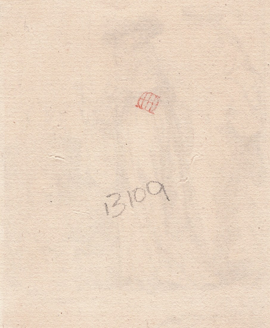 1800s REMBRANDT B109 Etching SIGNED Death Durand - 4