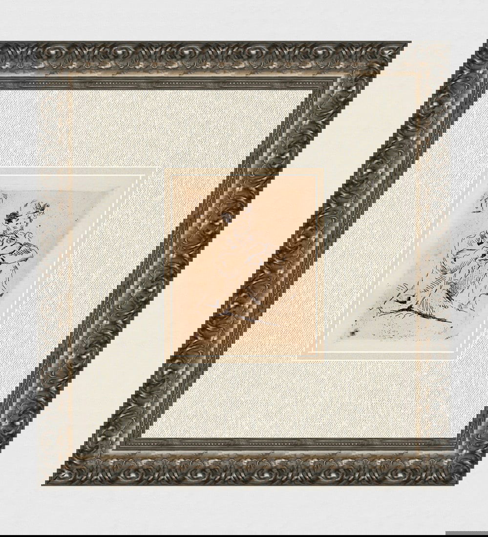 Paul Cezanne 1906 Etching Guillaumin Hanged Man (1 of 3)