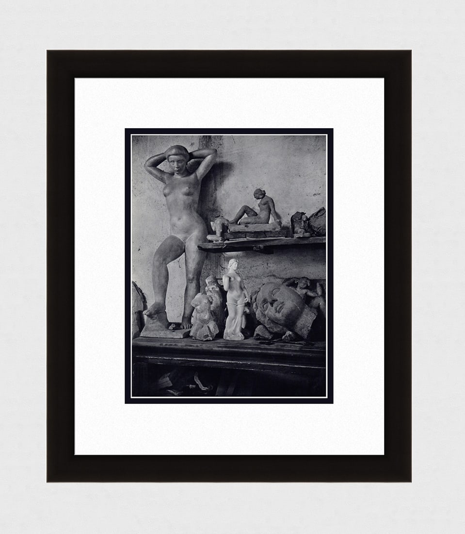 Brassai Aristide Maillol's studio 1930's photogravure (1 of 2)