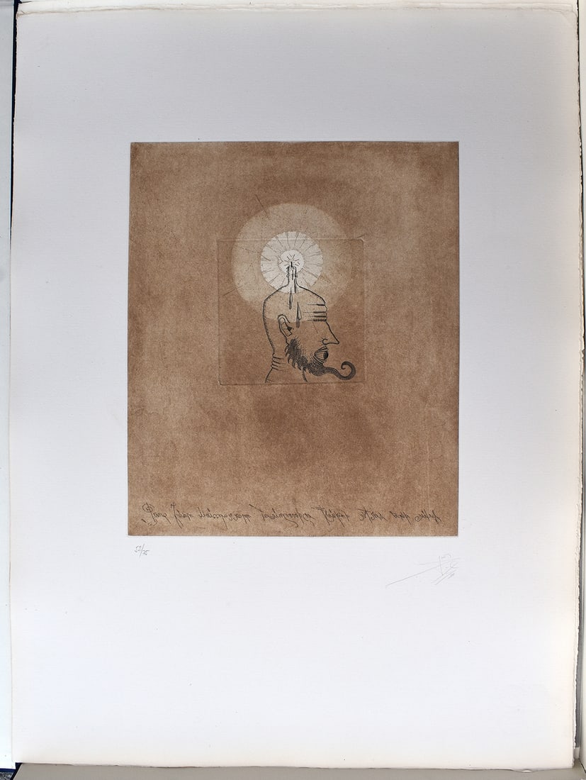 Joan Ponc 1973 Etching Loco Signed Numbered (1 of 5)