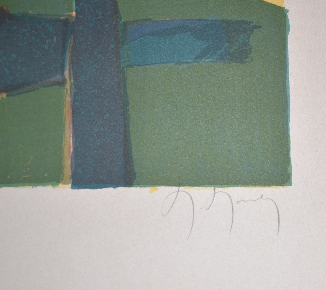 Marcel Mouly Hand signed Lithograph Interior - 4