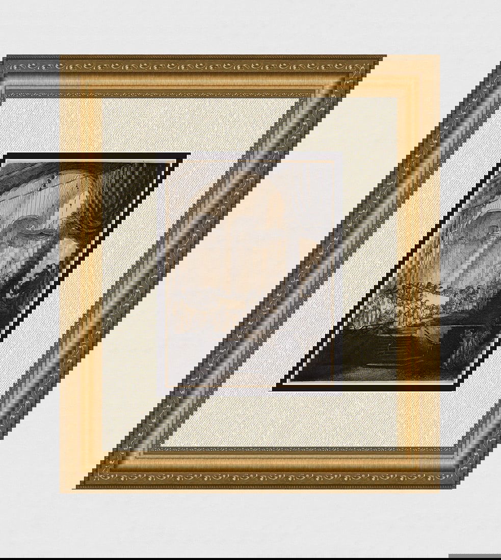 1800s REMBRANDT B112 Jason and Creuse DURAND (1 of 4)