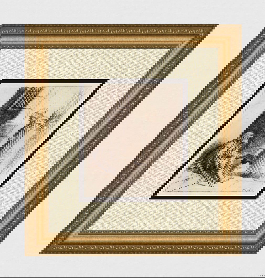 Alphonse Legros Charity 1881 Etching (1 of 3)