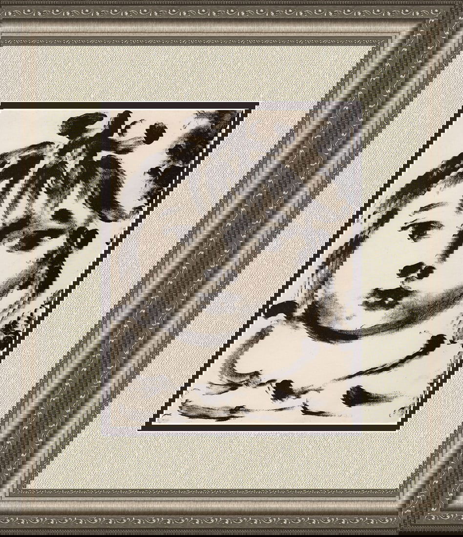 1950 Pablo Picasso Paloma Lithograph Framed (1 of 3)