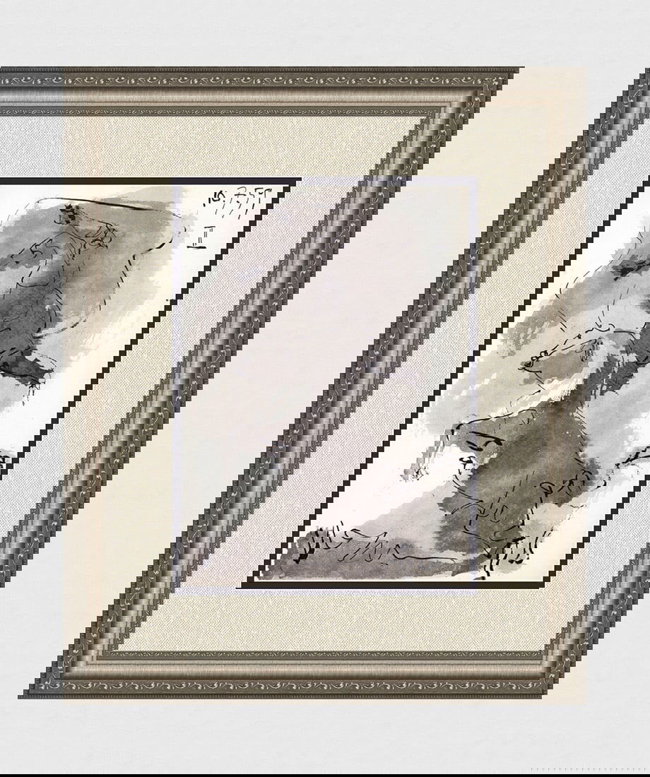 Pablo Picasso 1961 Mourlot Color Lithograph "Toros y Toreros" FRAMED (1 of 3)