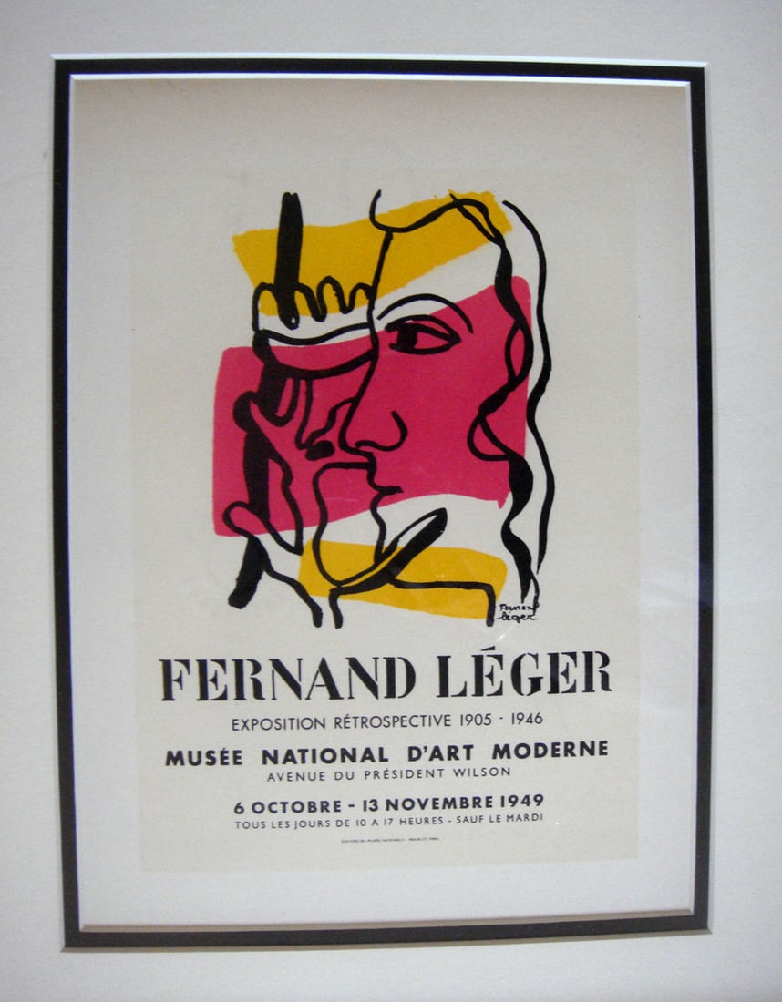 1959 Fernand Leger lithograph signed (1 of 1)