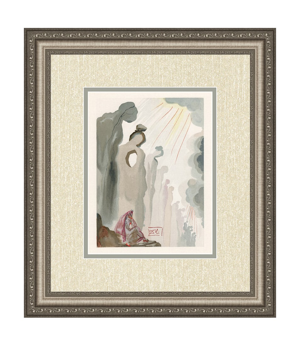 Dali 1960 Woodcut Signed Framed (1 of 3)