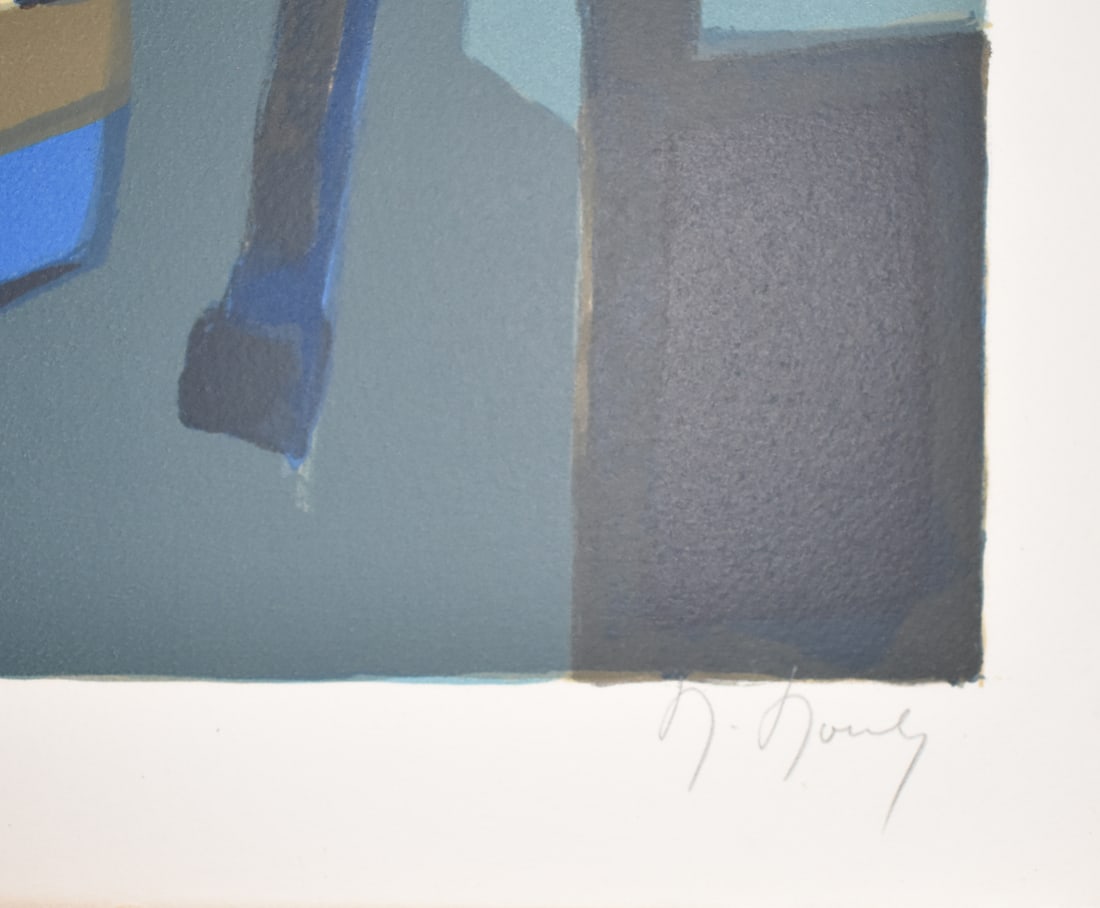 Marcel Mouly Hand signed Lithograph Interior - 2