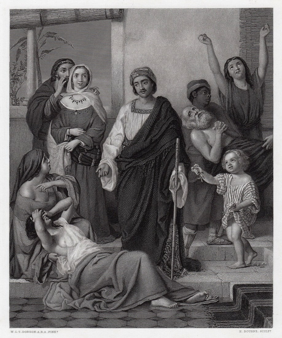 William Charles Thomas Dobson Engraving (1 of 2)