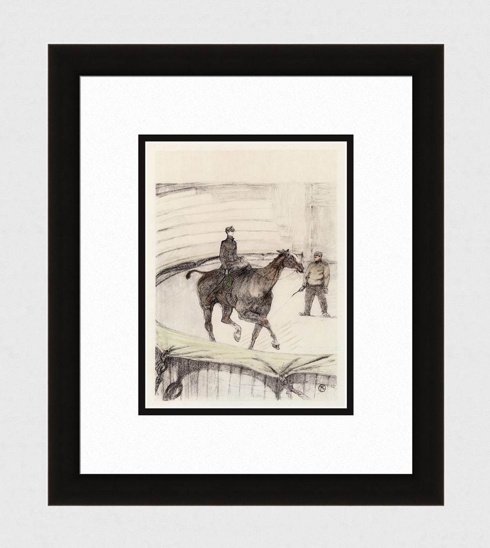 Toulouse Lautrec Color Lithograph Circus Ltd ed (1 of 3)