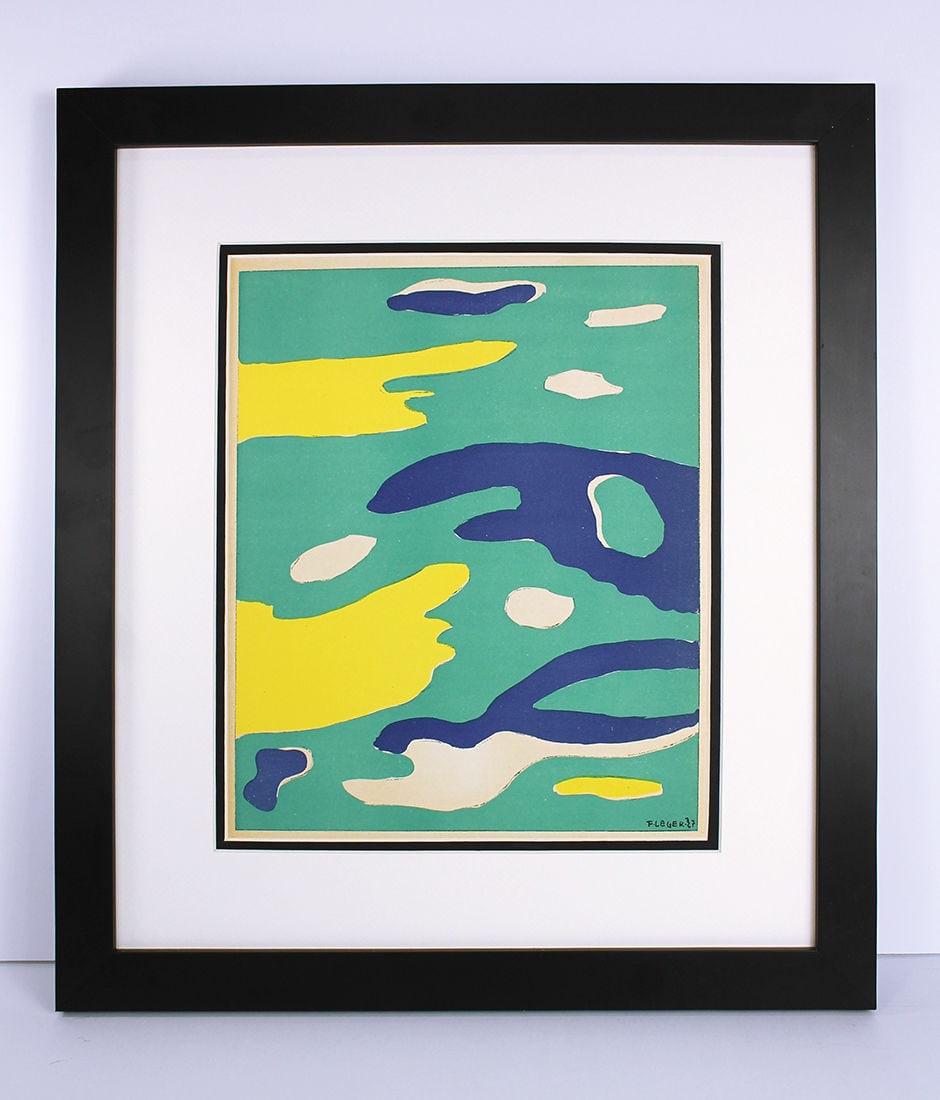 Leger water 1937 original Lithograph (1 of 2)