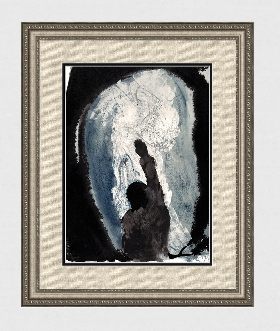 Dali Original Jehoiachin's Surrender 1967 Lithograph Framed (1 of 4)