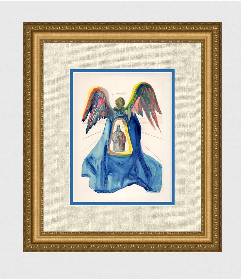 1960 Salvador Dali Purified Authentic Woodcut (1 of 3)