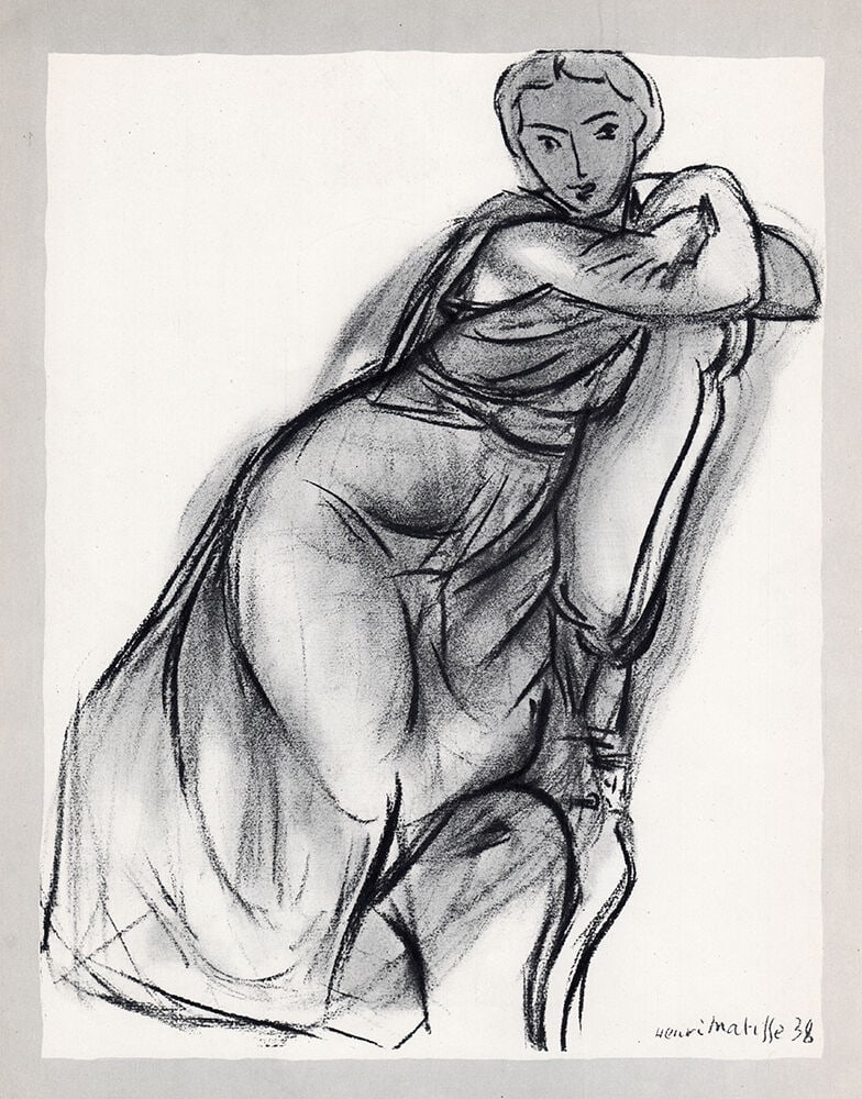 Henri Matisse Femme Assise 1930's Print (1 of 1)