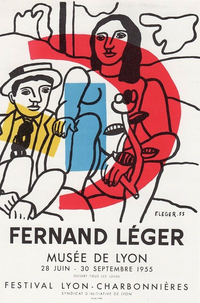 Fernand Leger Fernand Leger 1959 Lithograph Signed (1 of 1)