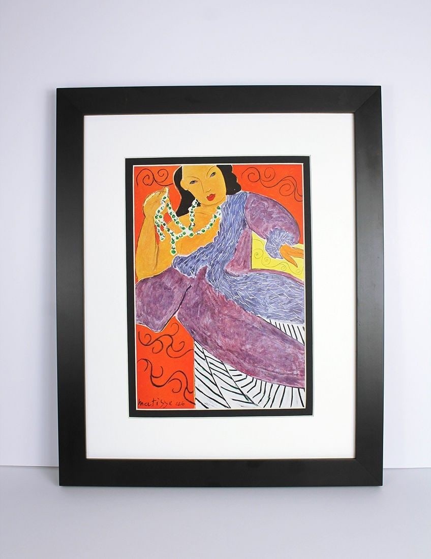 1948 Henri Matisse l'Asie (Asia) print signed (1 of 3)