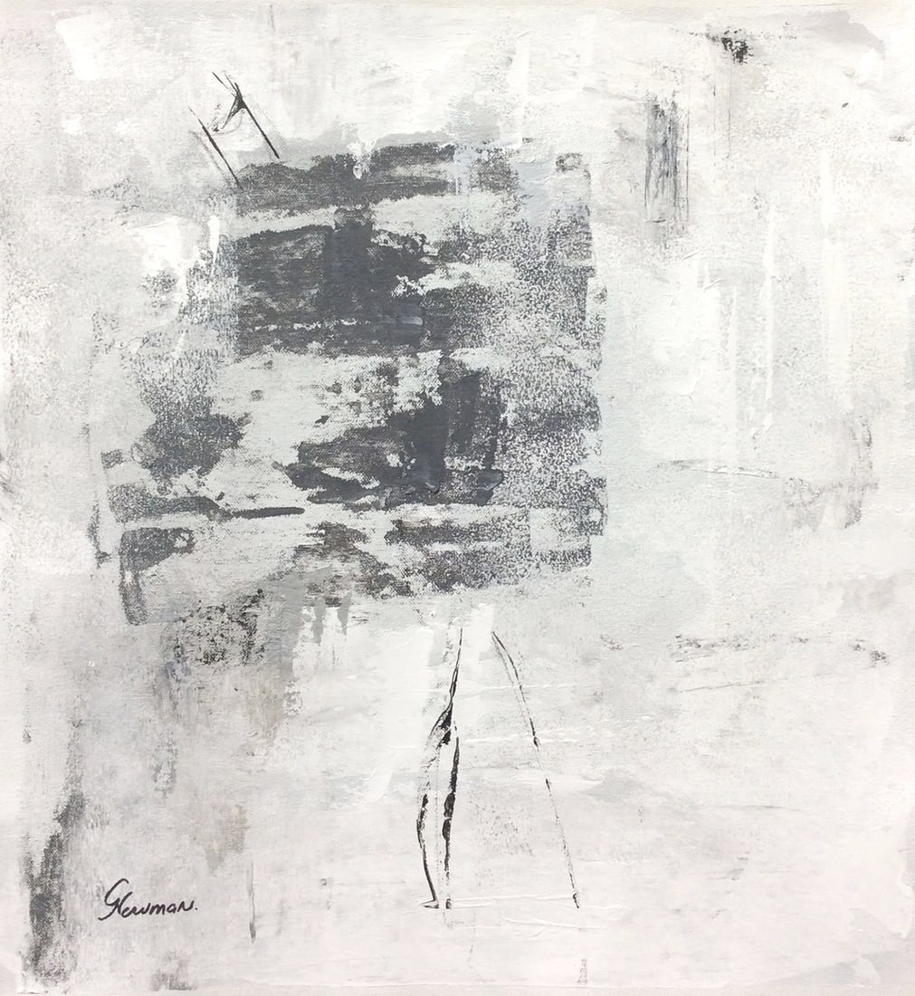 Gudrun Newman Wink Wink III Original Painting 14 x 16 inches (1 of 2)