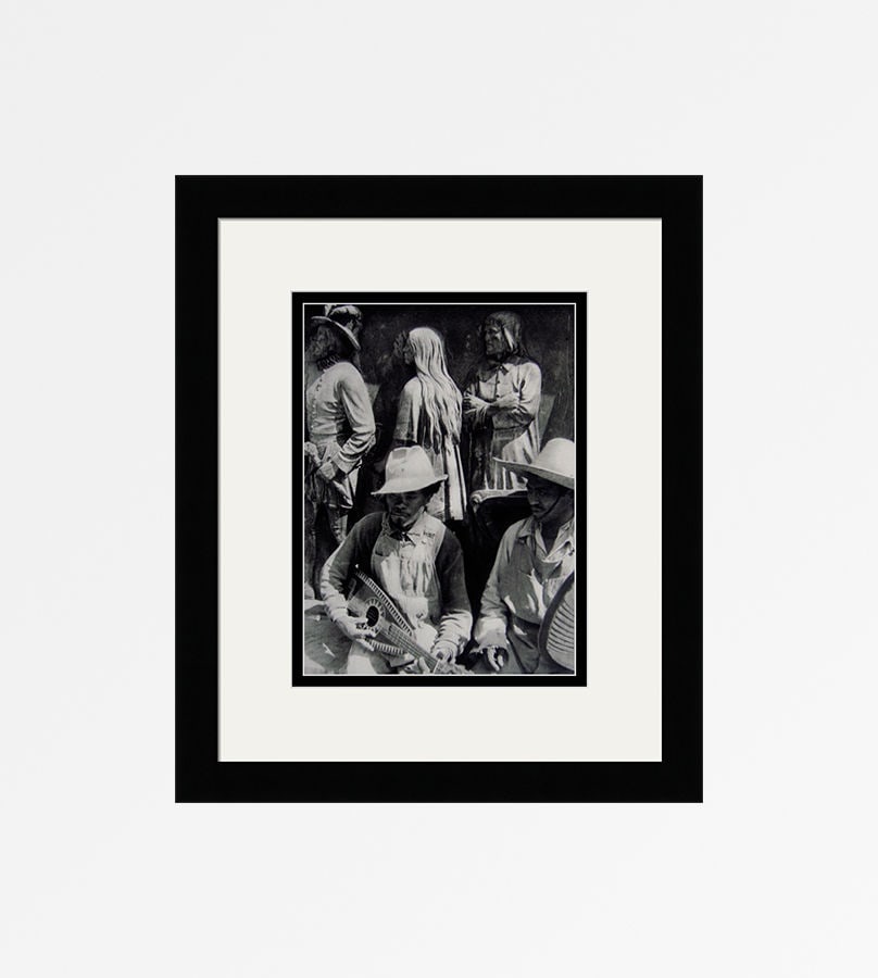 Henri Cartier-Bresson Mexico (Musicians) 1930's photogravure (1 of 2)