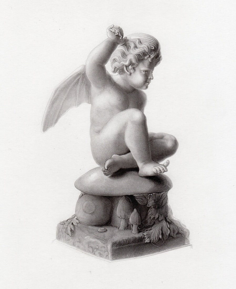 Harriet Hosmer Puck 1875 engraving (1 of 2)