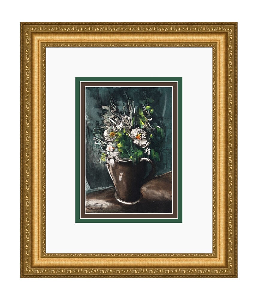 Maurice de Vlaminck Fleurs au Pot de Gres 1958 Lithograph Signed (1 of 3)