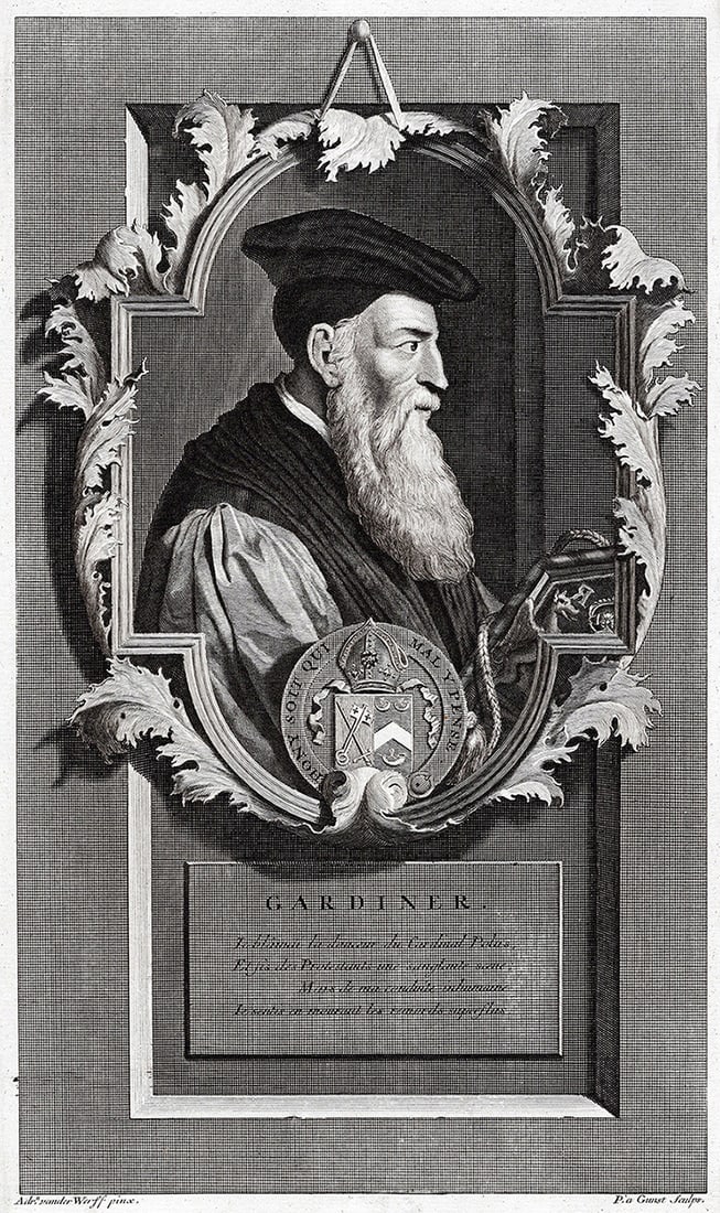 Adriaen van der Werff 1697 Engraving Stephen Gardiner Framed (1 of 3)