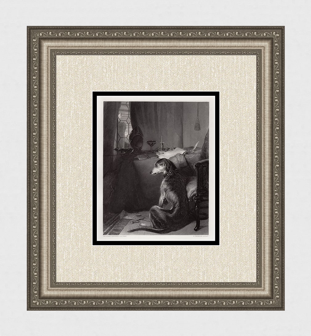 Sir Edwin Henry Landseer High Life 1879 Engraving Signed (1 of 4)